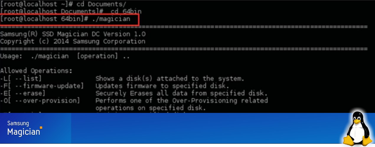 releases magician command line for linux - Samsung SSD drives jcutrer.com