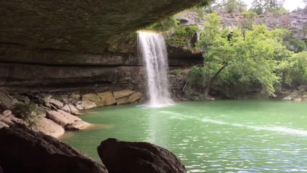 Hamilton Pool Preserve Waterfall Hyperlapse Video - Austin Texas ...