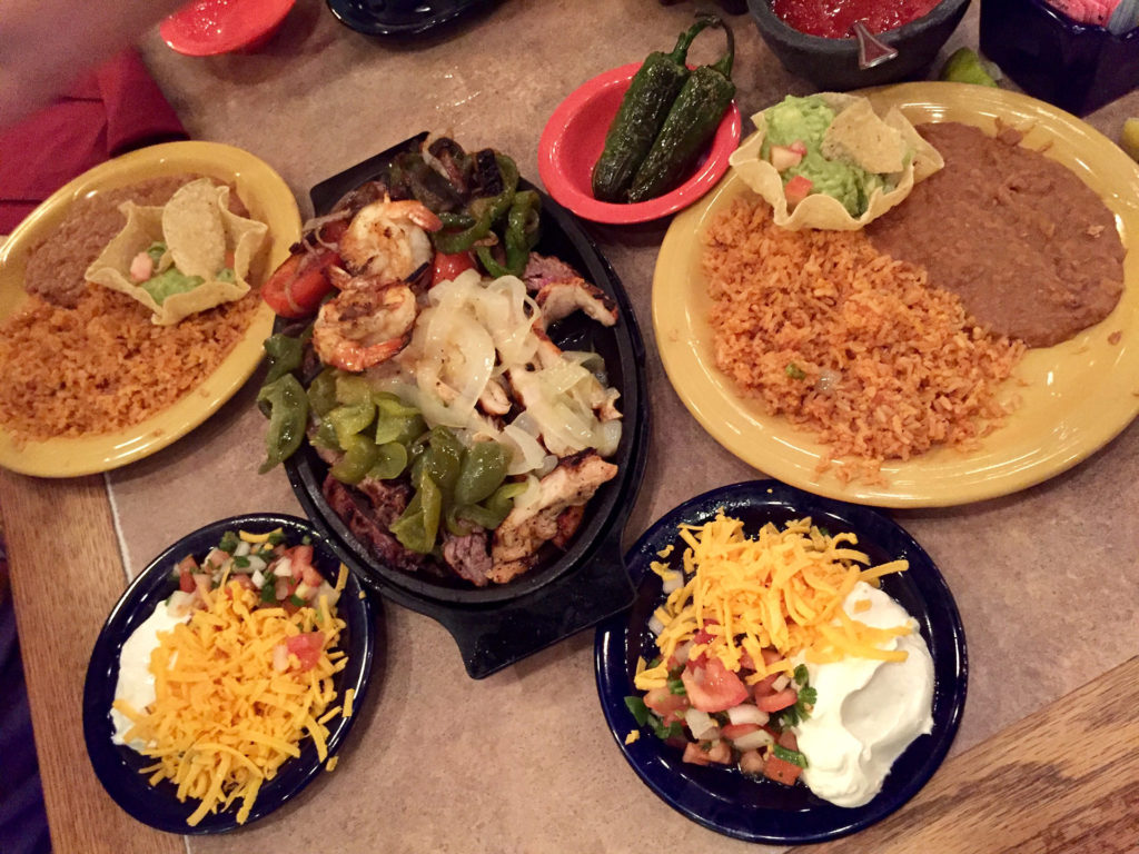 Mixed Fajitas for Two