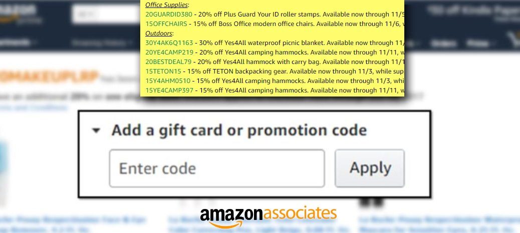 Amazon Associates Building Affiliate Links To Amazon Promo Codes Jcutrer Com