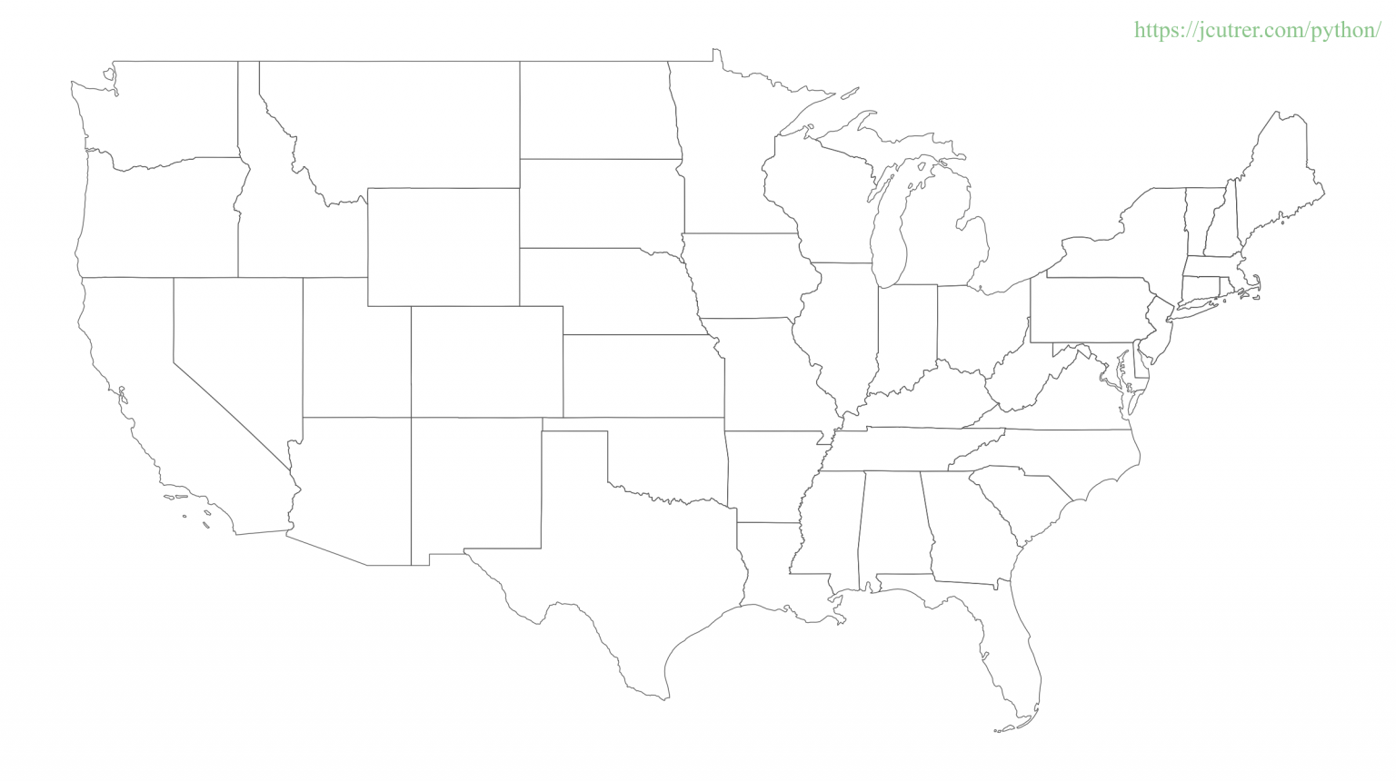 GeoPandas Tutorial: How to plot US Maps in Python - jcutrer.com